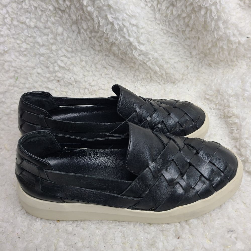 Frye black Brea Huarache Slip On sneaker shoes sz 6‎